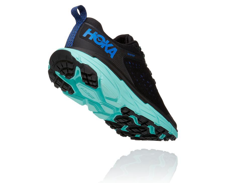 Tenis Trail Hoka One One Feminino Pretas - Challenger Atr 6 Gore-Tex - 514-GKWHLB